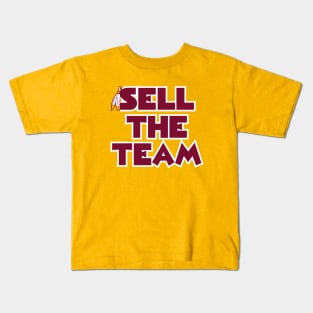 Sell The Team - Yellow Kids T-Shirt